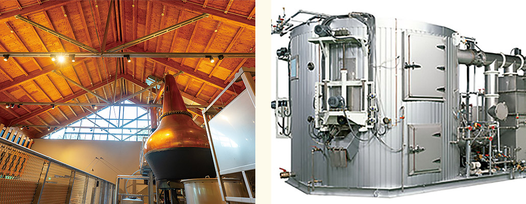 蒸留機器ゾーン