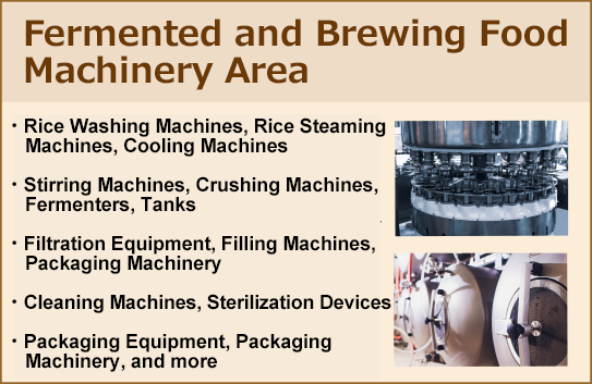 Fermented and Brewing Food Machinery Area