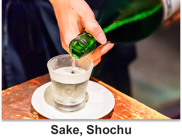 Sake, Shochu