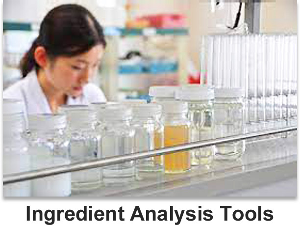 Ingredient Analysis Tools